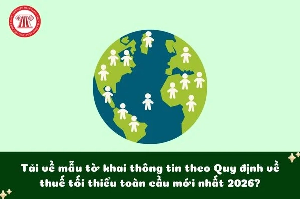 Biểu mẫu tờ khai thông tin thuế tối thiểu toàn cầu