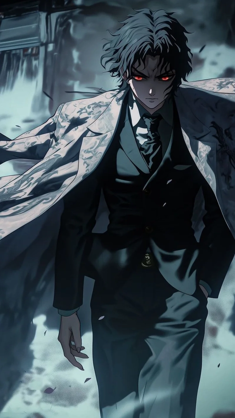 Bộ ảnh Muzan đẹp ma mị thần thái chuẩn trùm trong anime