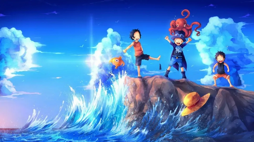 Bộ hình nền điện thoại chủ đề One Piece độc đáo thiết kế tỷ lệ dọc siêu sắc nét