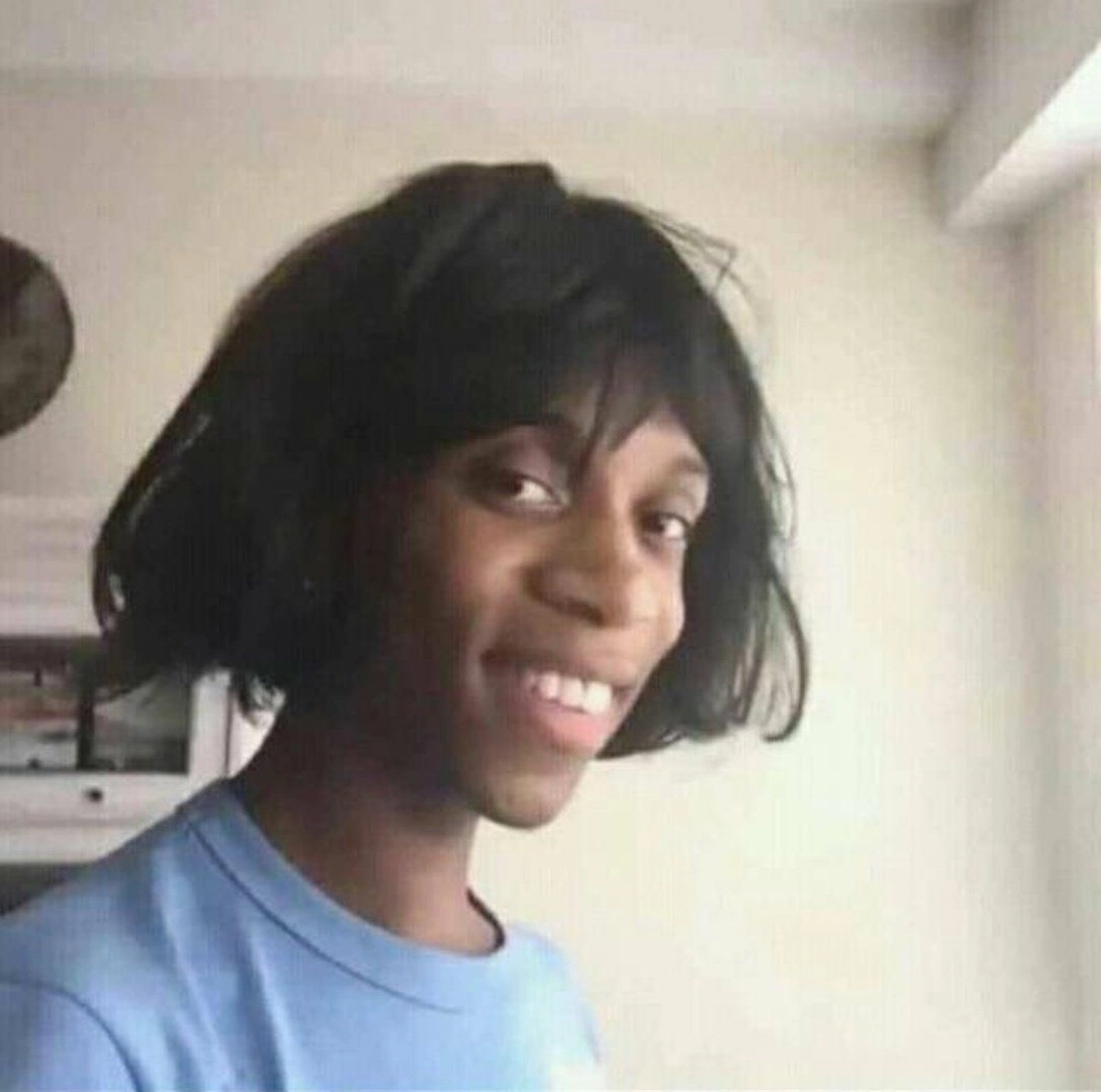 Bức ảnh anh da đen giơ ngón tay cái tán thành