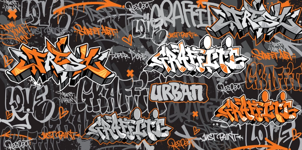 Bức tranh Graffiti nghệ thuật khổ lớn