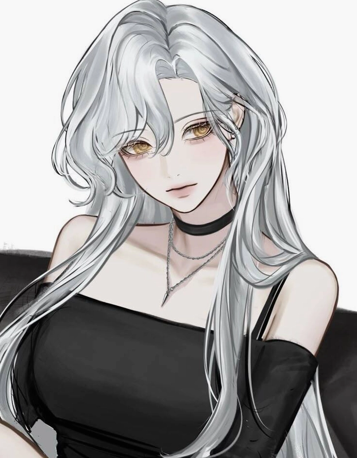 Bức tranh thiếu nữ anime mang nét buồn man mác đầy nghệ thuật