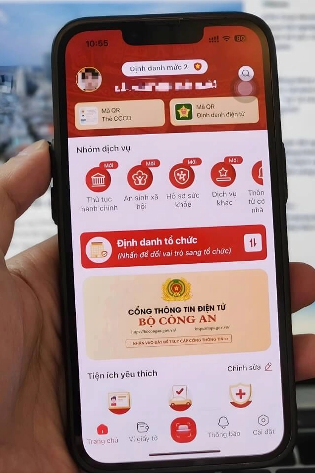 Các bước xác thực thông tin sim điện thoại chính chủ qua VNeID