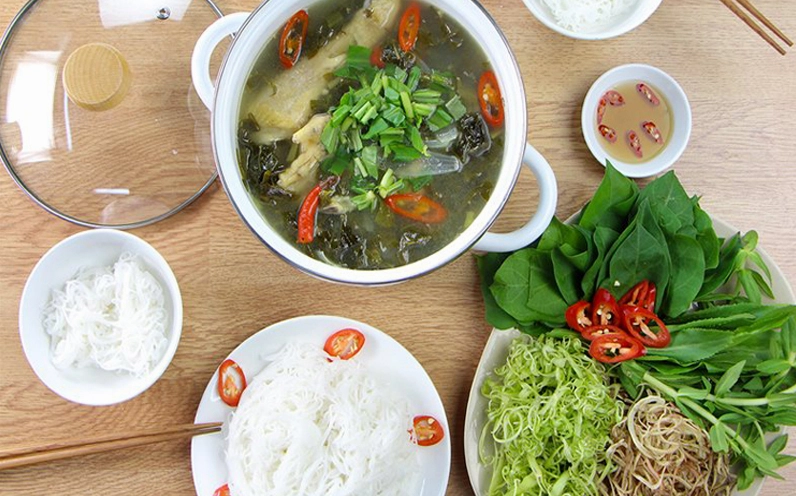 Canh cá lá giang