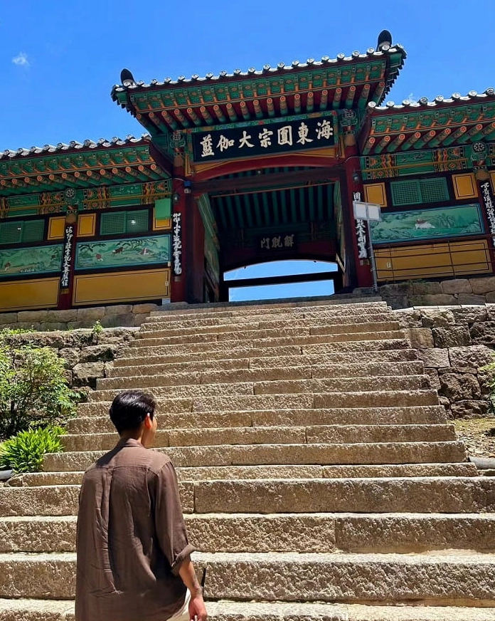 Cảnh sắc tĩnh lặng thanh tịnh tại Chùa Haeinsa Hàn Quốc