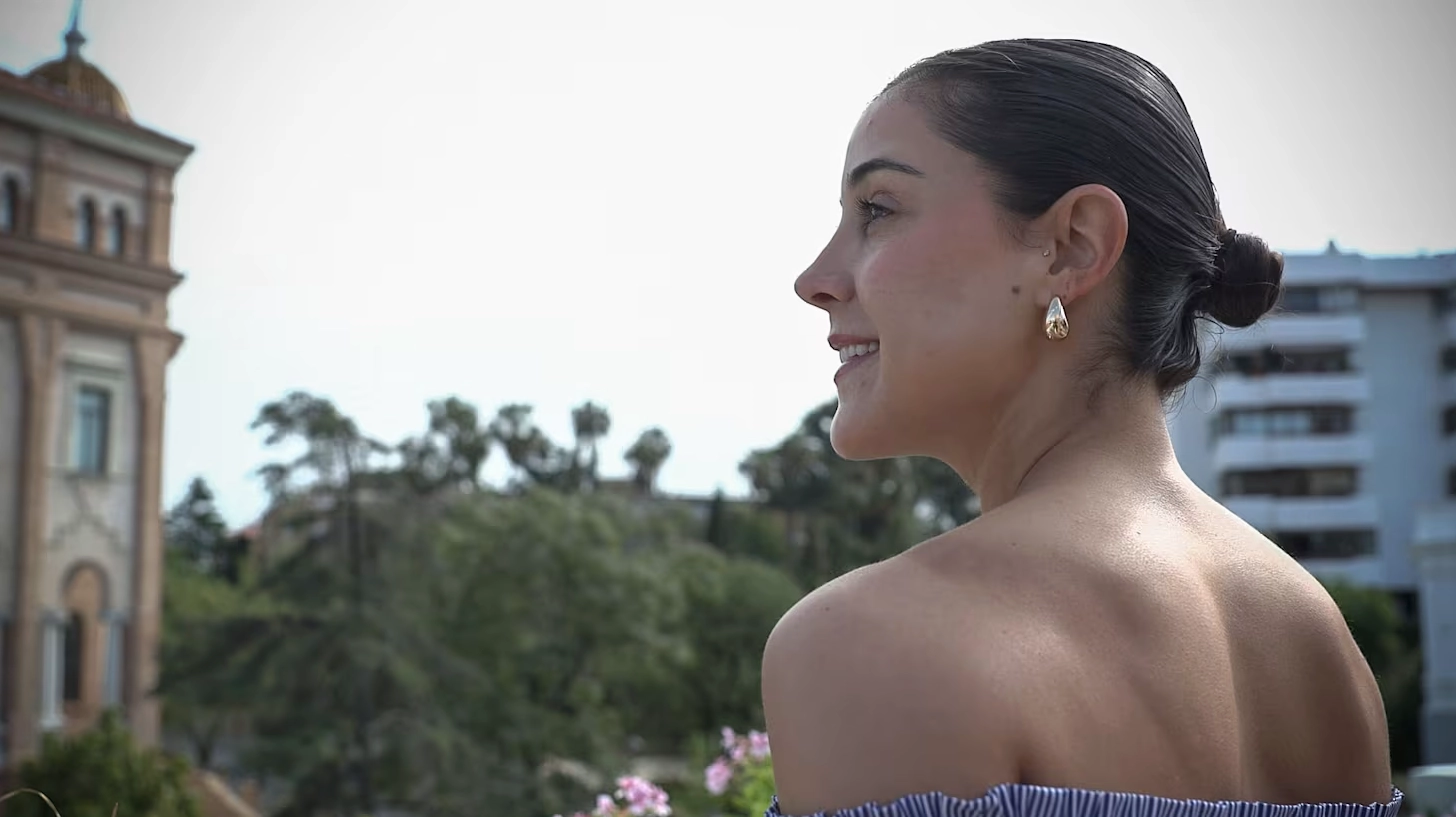 Carolina Marín trả lời phỏng vấn tại Huelva vào tháng tư năm 2026 về quyết định giải nghệ