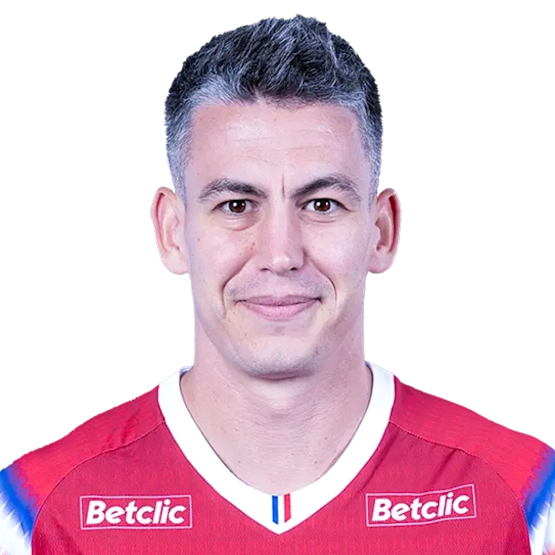 Chân dung Jenia Grebennikov trong trang phục thi đấu chính thức