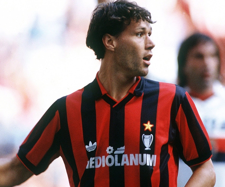 Chân dung Marco van Basten tiền đạo huyền thoại của AC Milan và Hà Lan