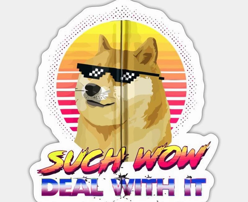 Cheems với nền chung Such Wow