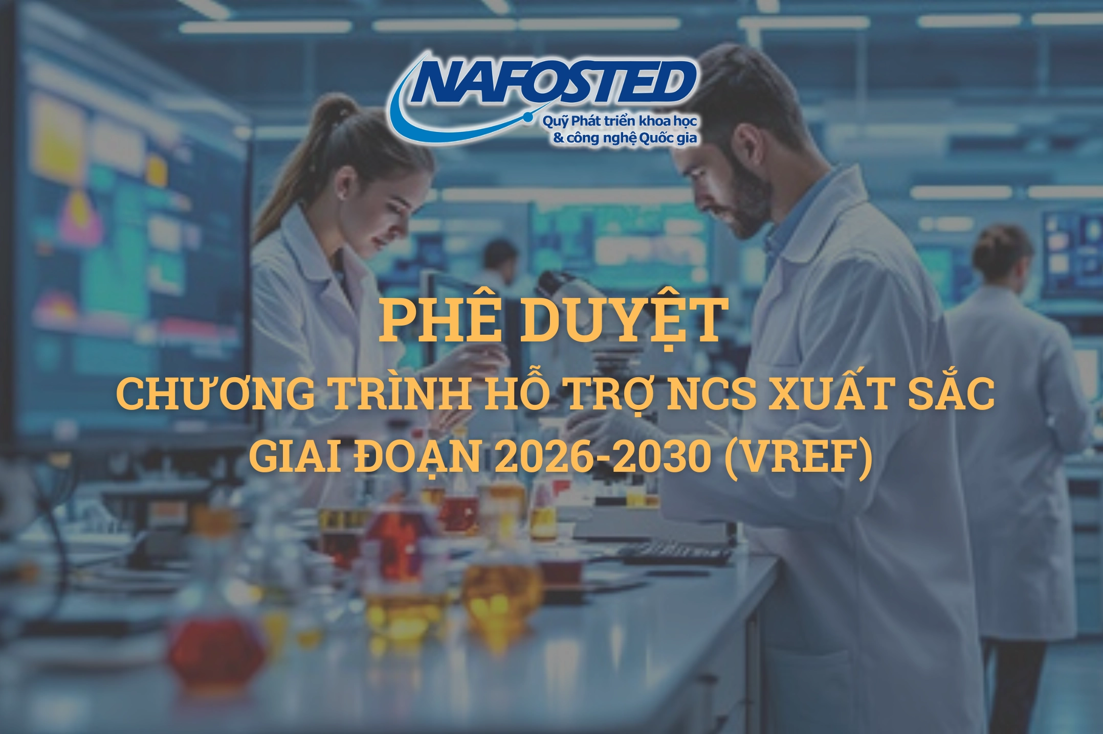 Chương trình hỗ trợ Nghiên cứu sinh xuất sắc giai đoạn 2026 đến 2030
