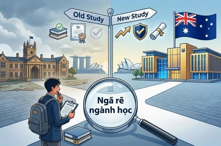 Chuyển ngành khi du học Úc Những rủi ro cần biết trước khi nộp hồ sơ