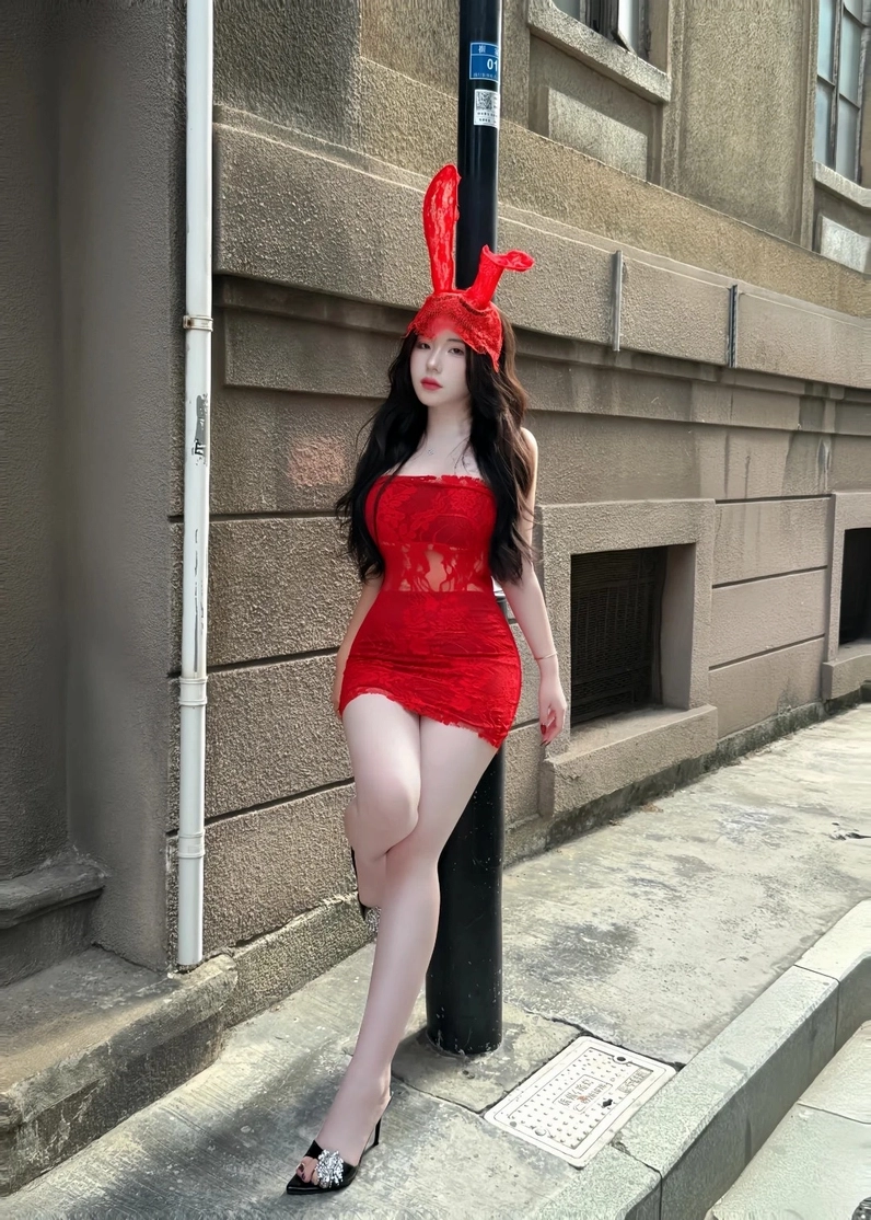 Cô gái tự tin diện trang phục cosplay thỏ đầy ấn tượng