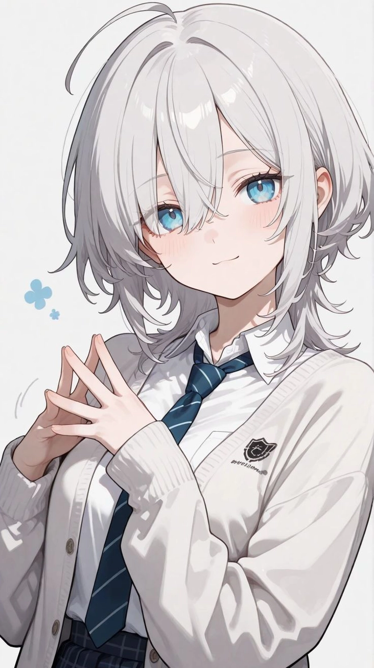 Cô nàng anime tươi tắn rạng rỡ trong ánh nắng ban mai