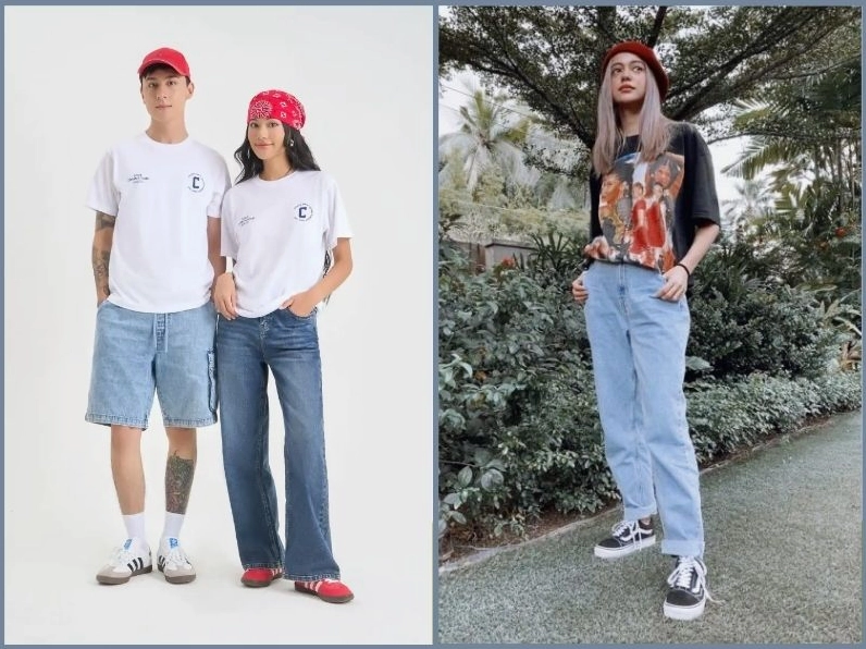 Cô nàng tươi tắn trong chiếc áo thun form rộng phối đồ cực kỳ trẻ trung và cá tính