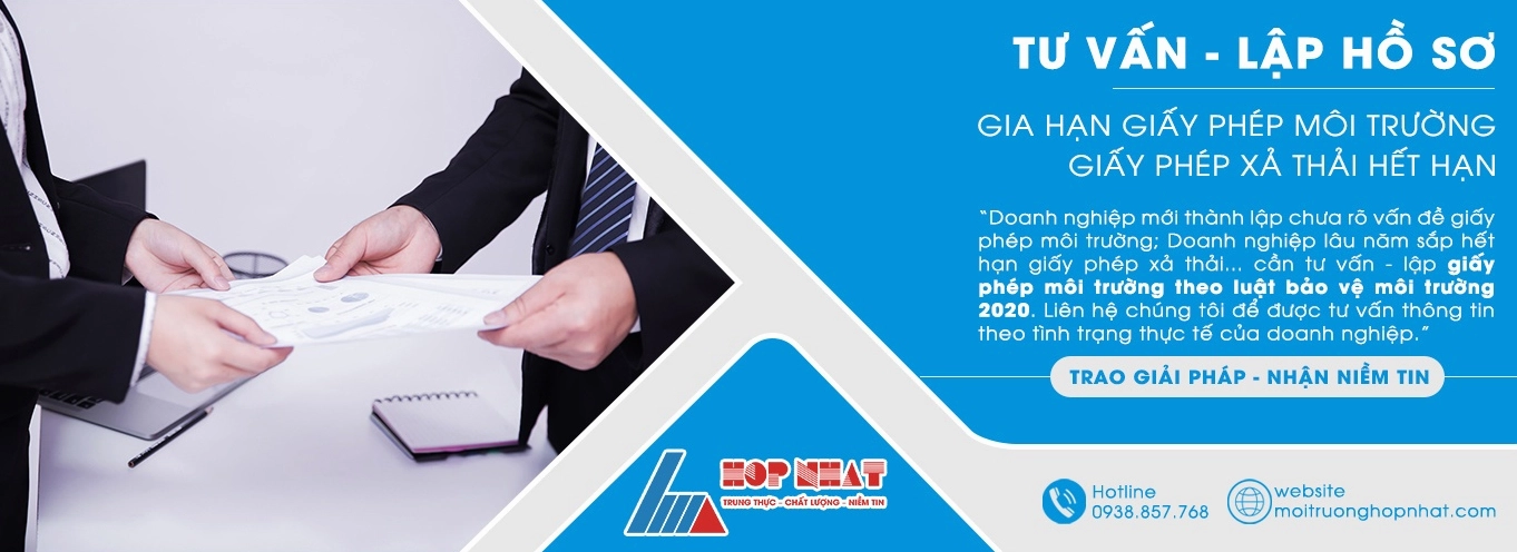 Công tác đánh giá tác động môi trường đối với các nhân tố sinh thái