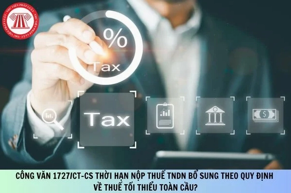 Công văn quy định thời hạn nộp thuế bổ sung