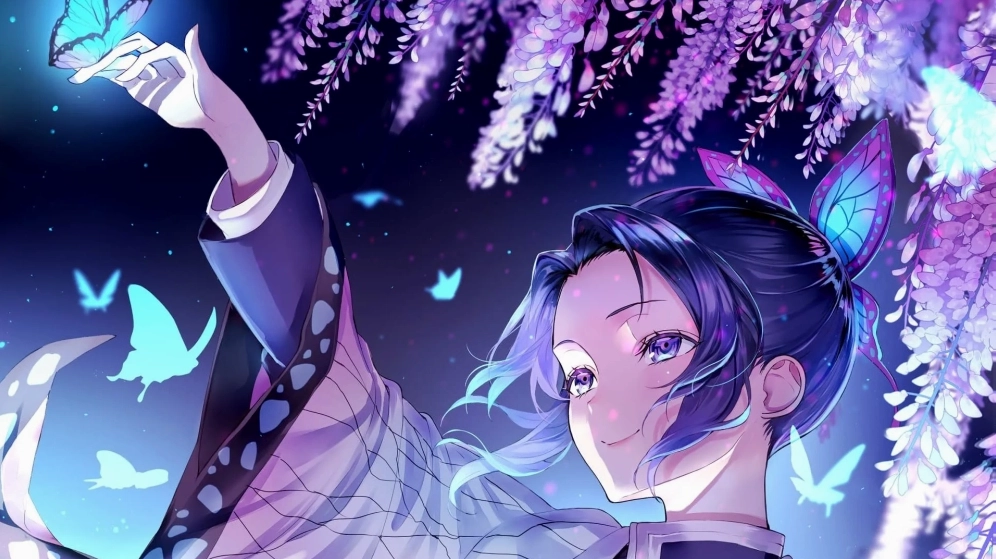 Cực phẩm cho fan Kimetsu No Yaiba chính là Shinobu hình nền