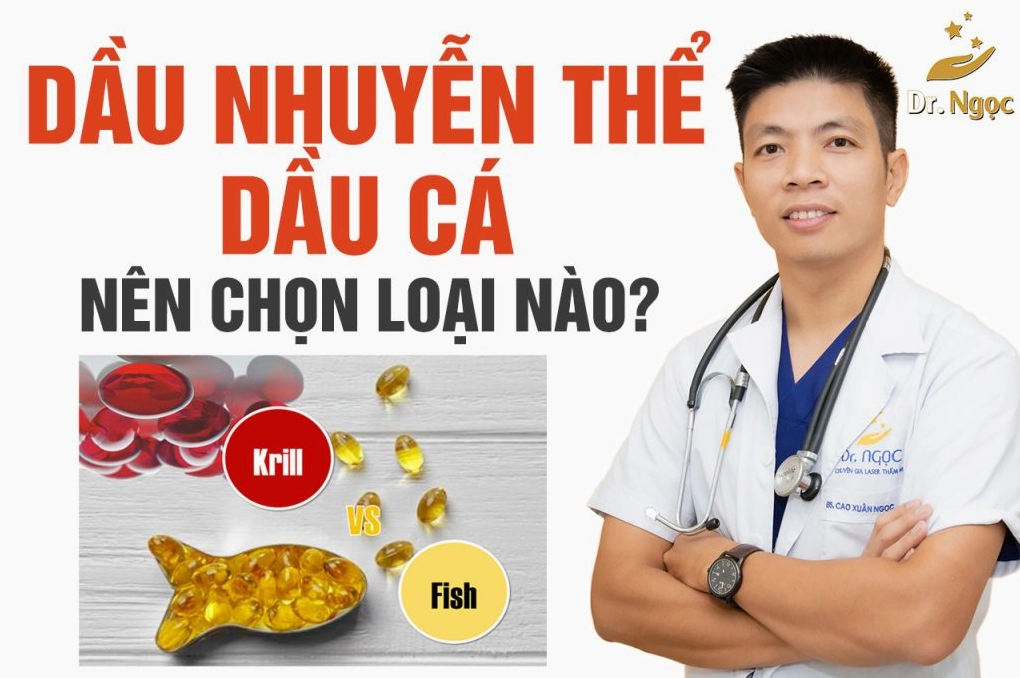 dầu nhuyễn thể omega và dầu cá chọn loại nào