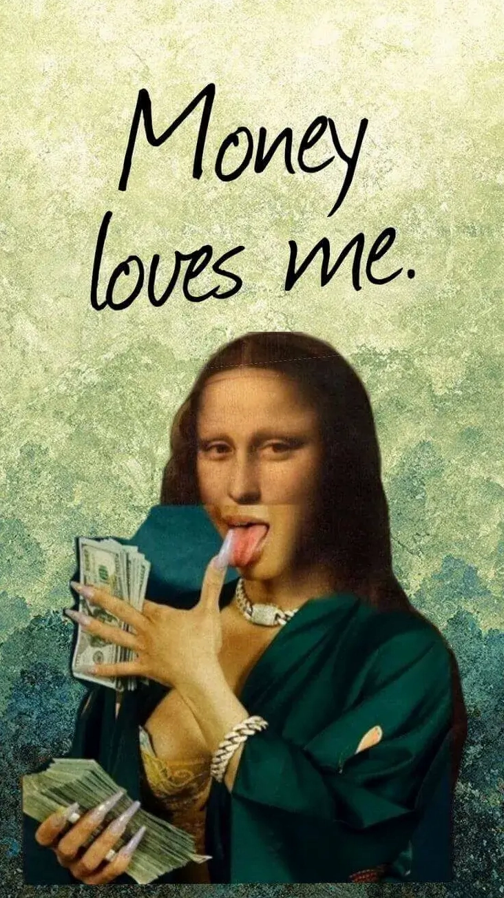 Đếm tiền cười sảng khoái như trúng số độc đắc