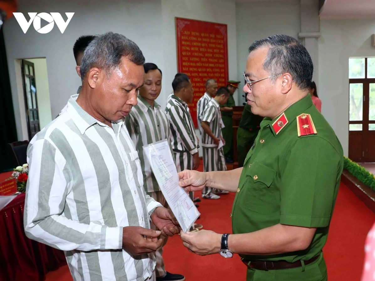 Đợt đặc xá tha tù trước hạn năm 2024
