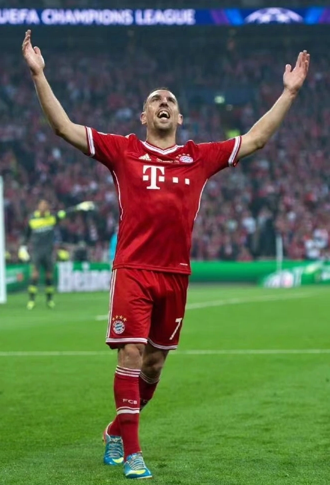 Franck Ribery trong màu áo Bayern Munich