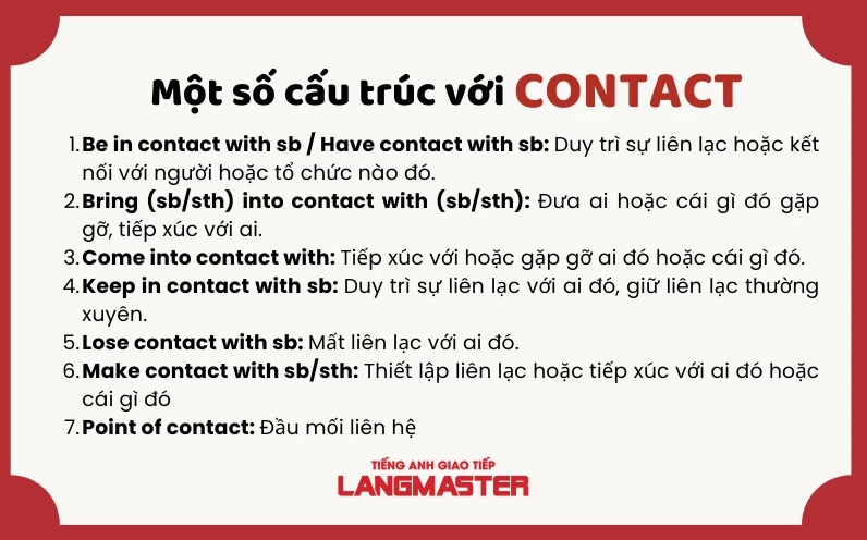 Giải đáp chi tiết về khái niệm contact la gi