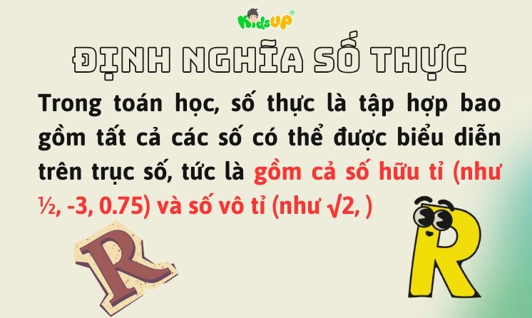 Giải đáp thắc mắc chi tiết về số thực là gì
