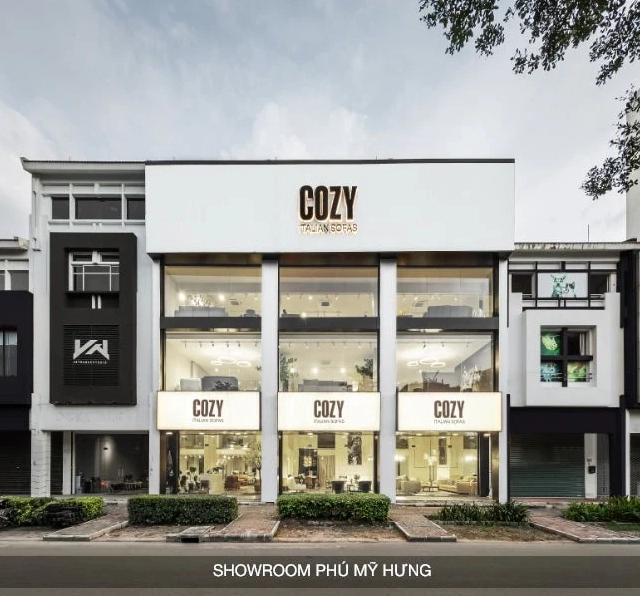 Góc trưng bày showroom nội thất Cozy Living