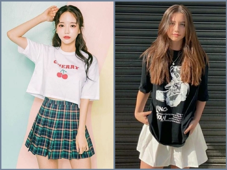 Gợi ý cách phối đồ cực sành điệu cùng chân váy xếp ly ngắn cho phái đẹp