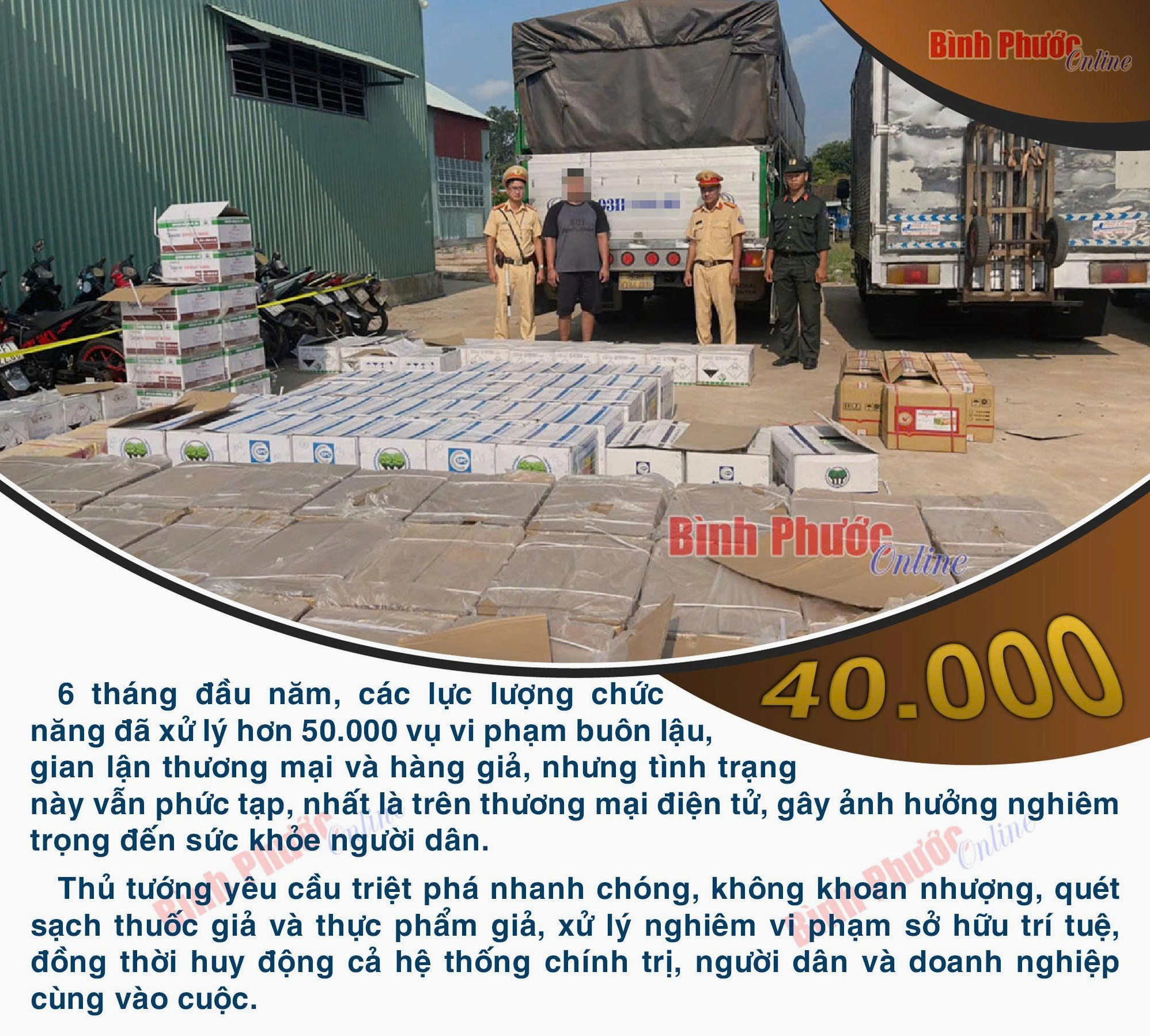 Hàng chục ngàn vụ vi phạm được xử lý nghiêm minh trong thời gian ngắn