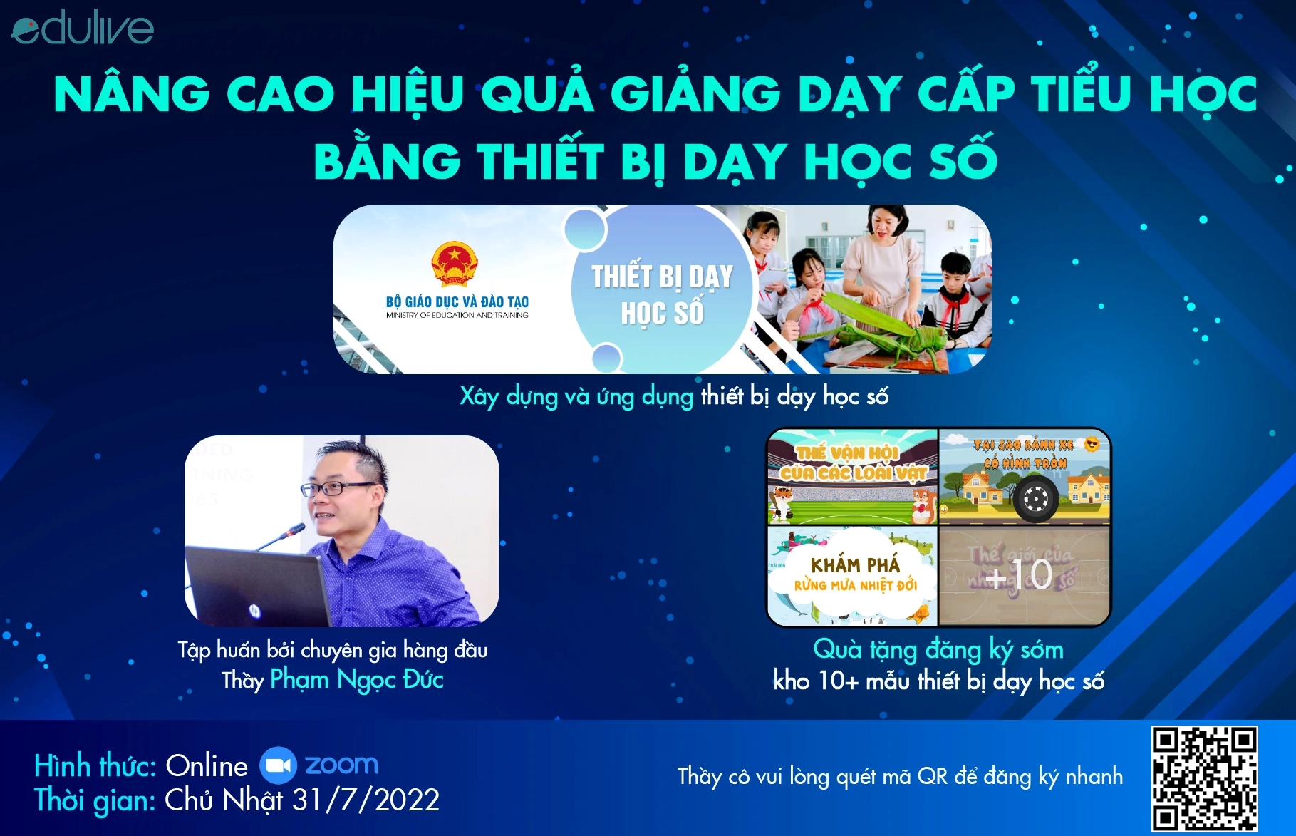 Hệ thống thiết bị dạy học số hỗ trợ trình chiếu kịch bản bài giảng
