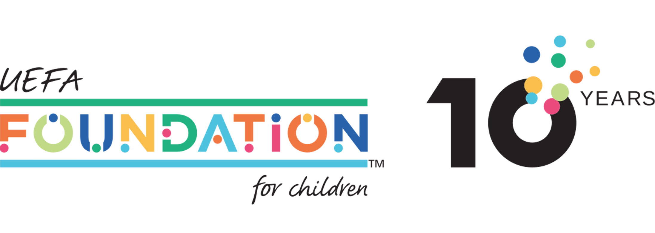 Hình ảnh biểu trưng của tổ chức UEFA Foundation liên quan đến các hoạt động bóng đá
