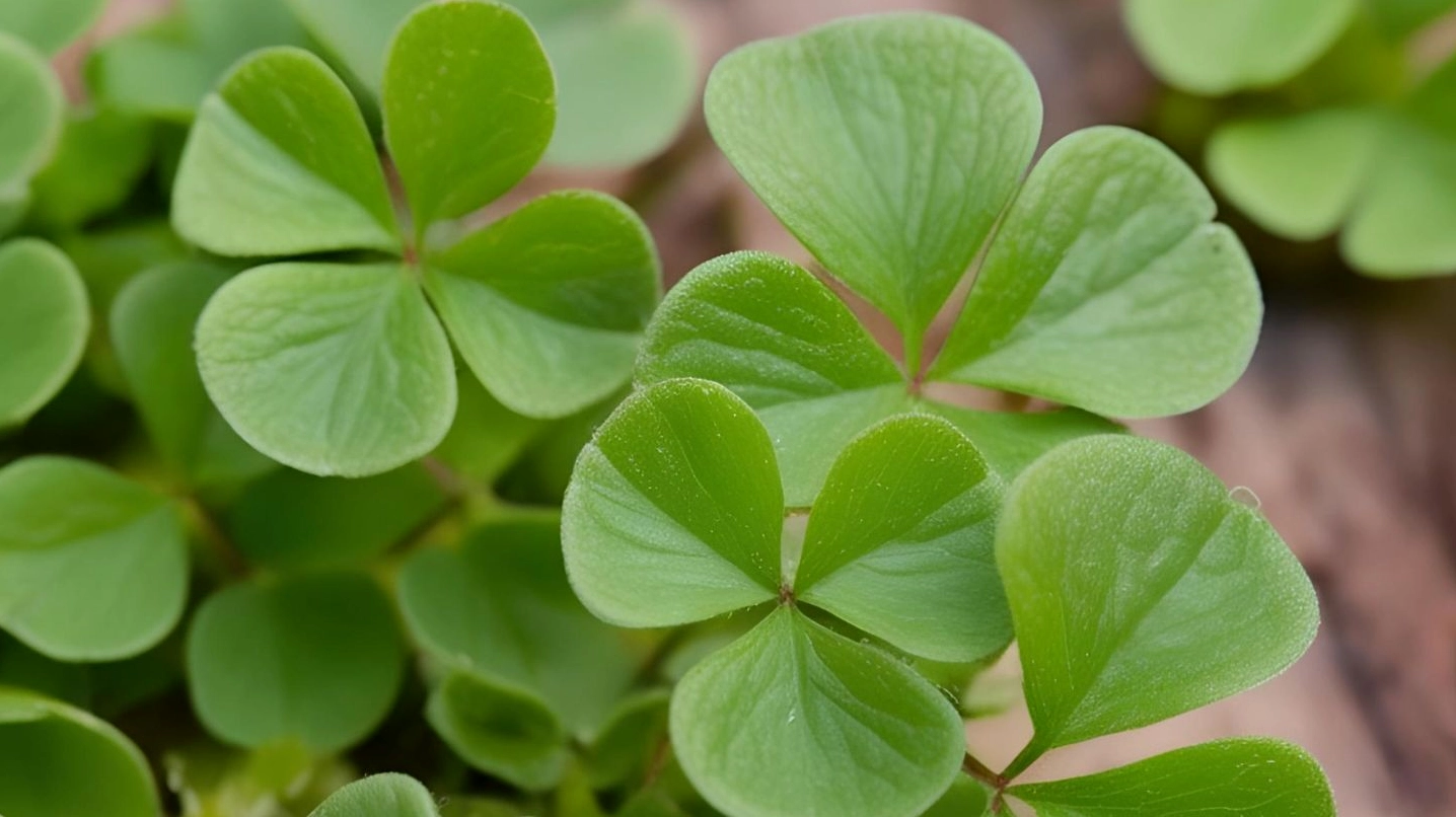 Hình ảnh cỏ bốn lá phong cách chibi siêu dễ thương phần 1