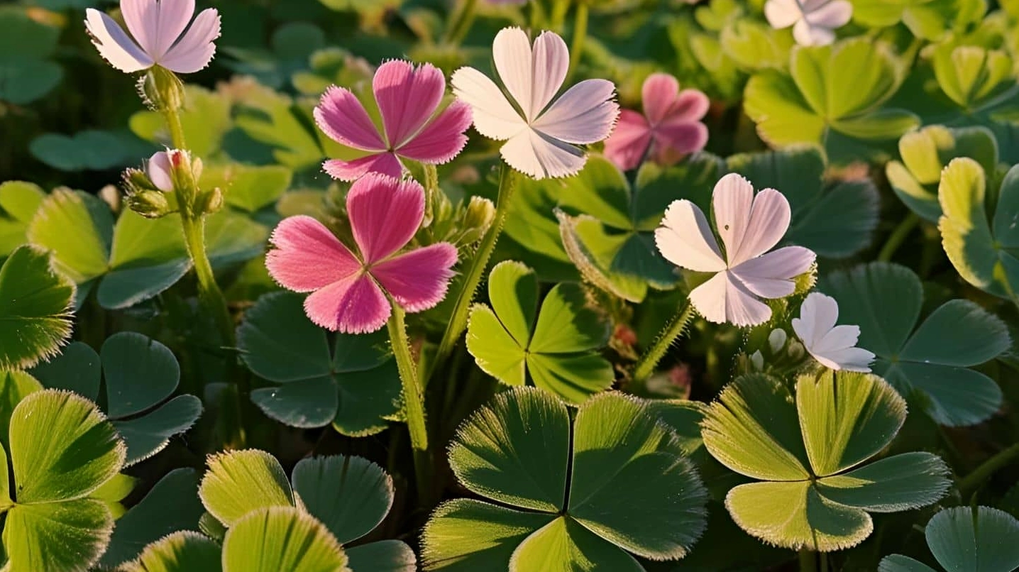 Hình ảnh cỏ bốn lá phong cách chibi siêu dễ thương phần 2