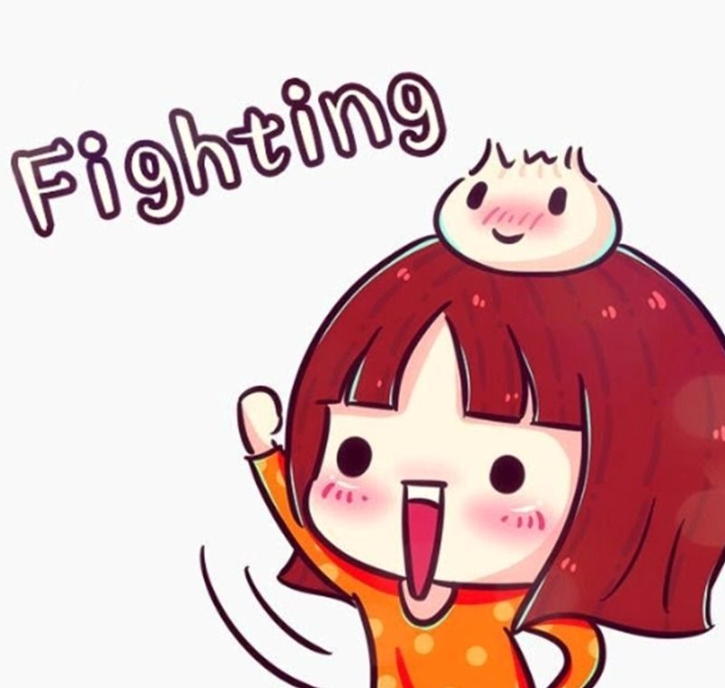 Hình ảnh cố lên meme nhân vật hoạt hình