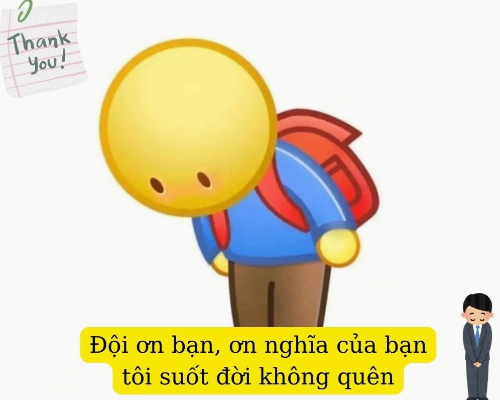 Hình ảnh đội ơn meme vái lạy sát đất
