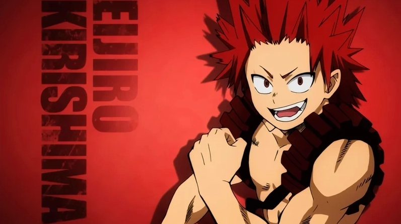Hình ảnh Kirishima trong các trận chiến kinh điển của anime