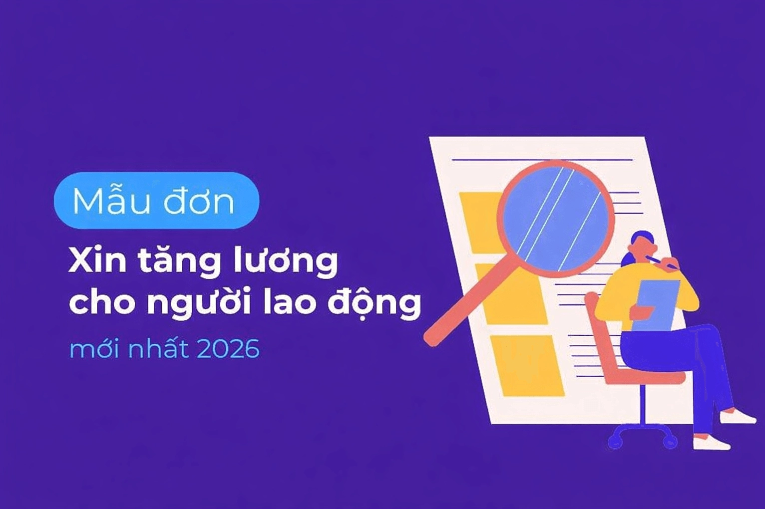 Hình ảnh minh họa các mẫu đơn xin tăng lương ấn tượng