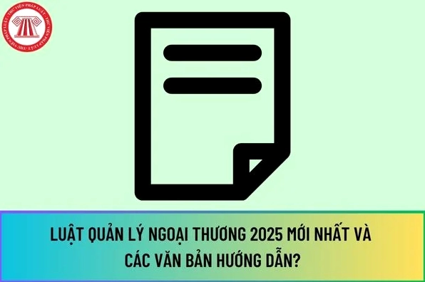 Hình ảnh minh họa hệ thống pháp luật liên quan đến Luật Quản lý ngoại thương