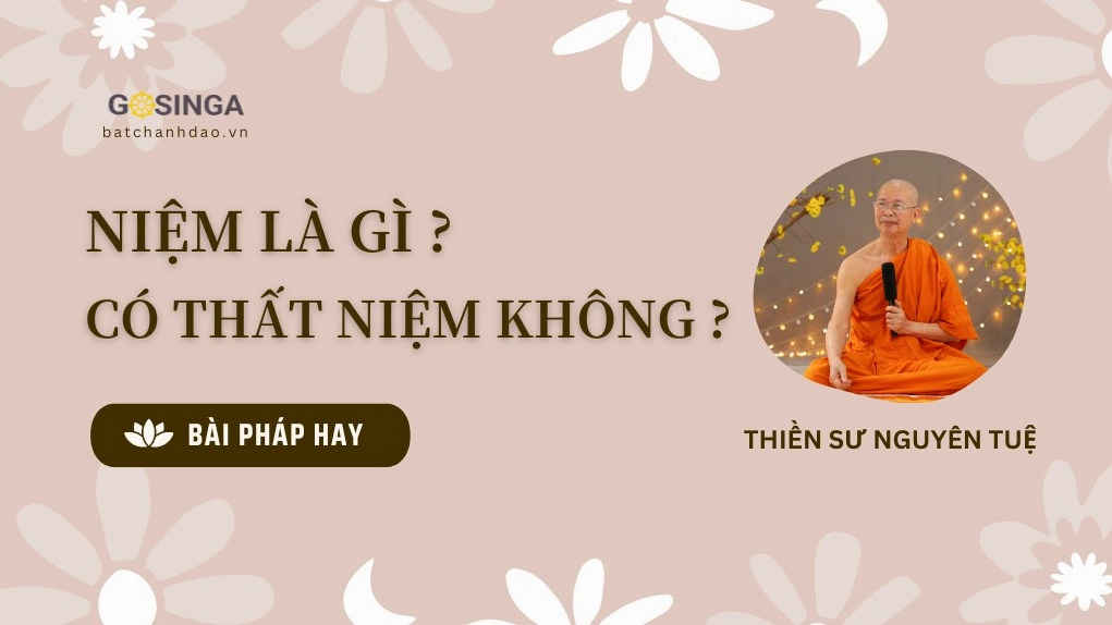 Hình ảnh minh họa khái niệm niệm là gì