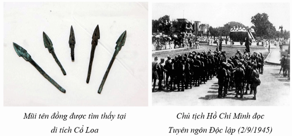 Hình ảnh minh họa về hiện thực lịch sử khách quan
