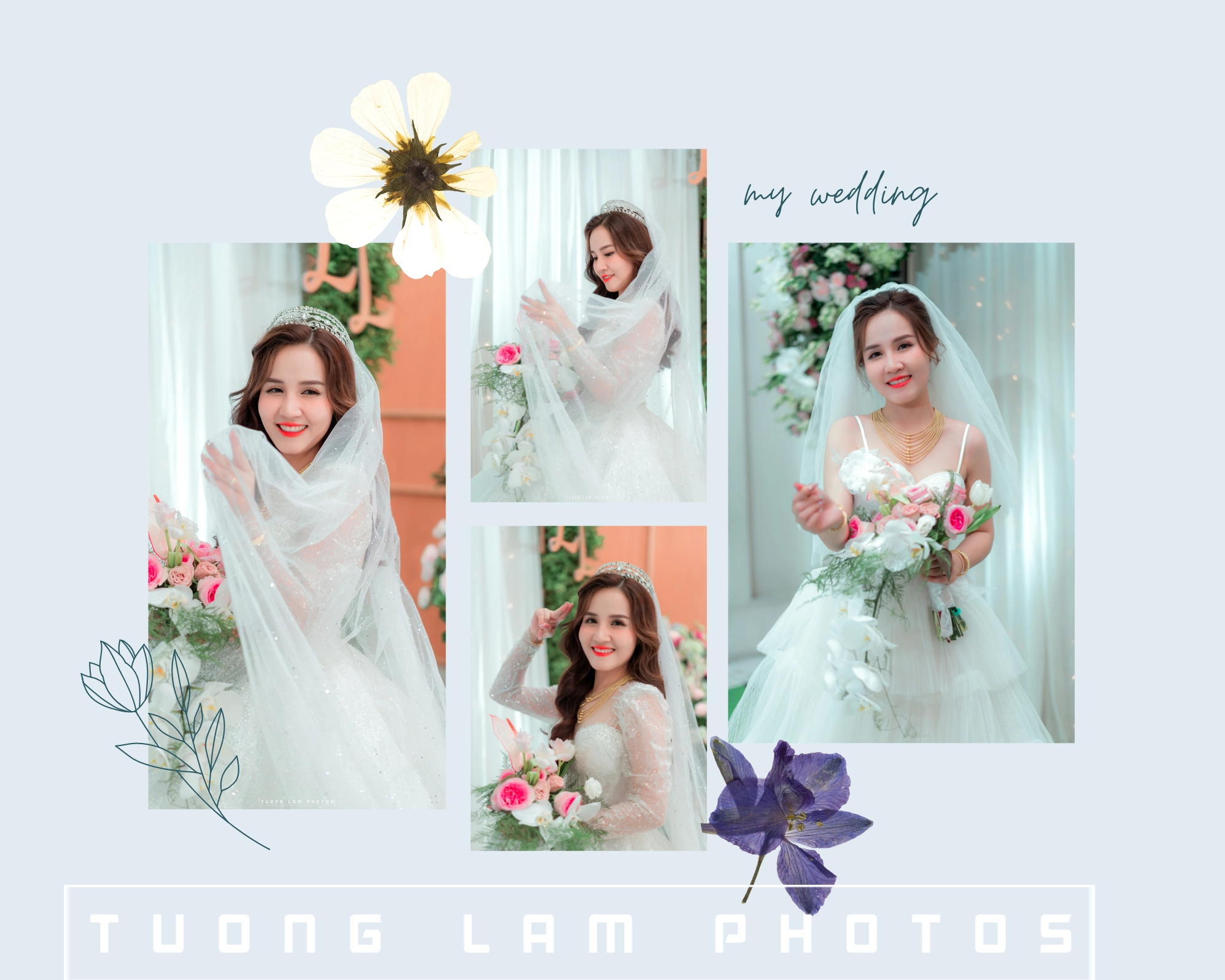 Hình ảnh một buổi tiệc báo hỷ liên quan đến đám cưới tại Bình Dương