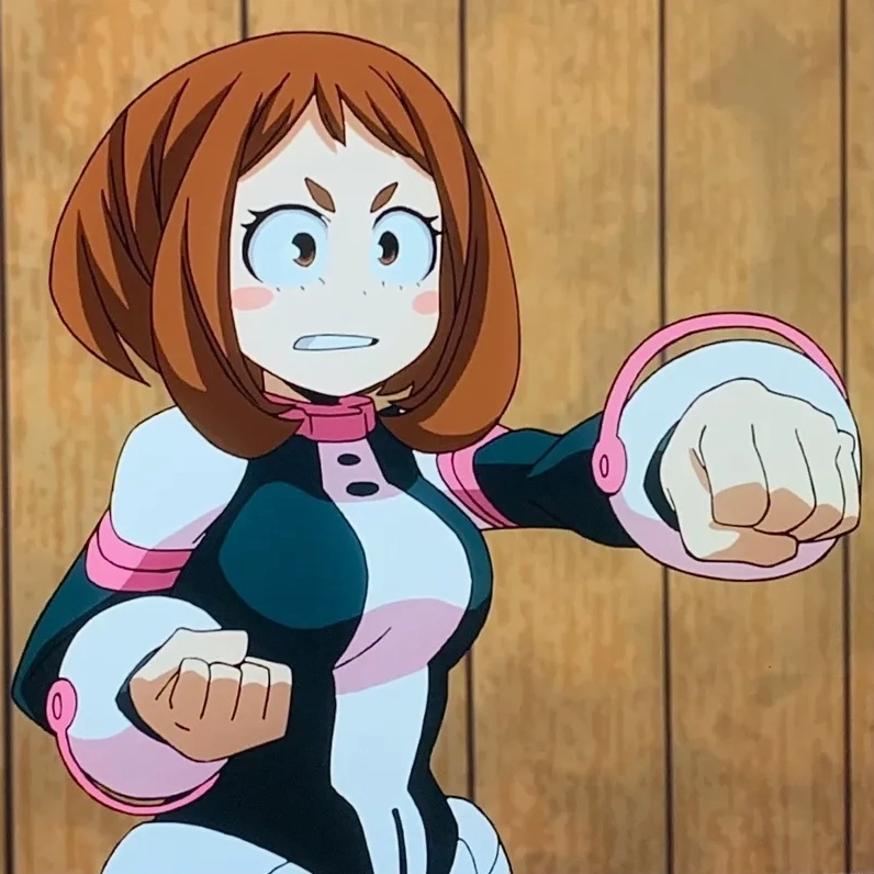 Hình ảnh Ochako anime luôn lan tỏa năng lượng tích cực