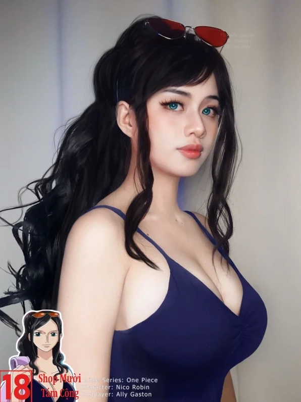 Hình ảnh Robin bikini One Piece quyến rũ với phong cách bí ẩn đặc trưng