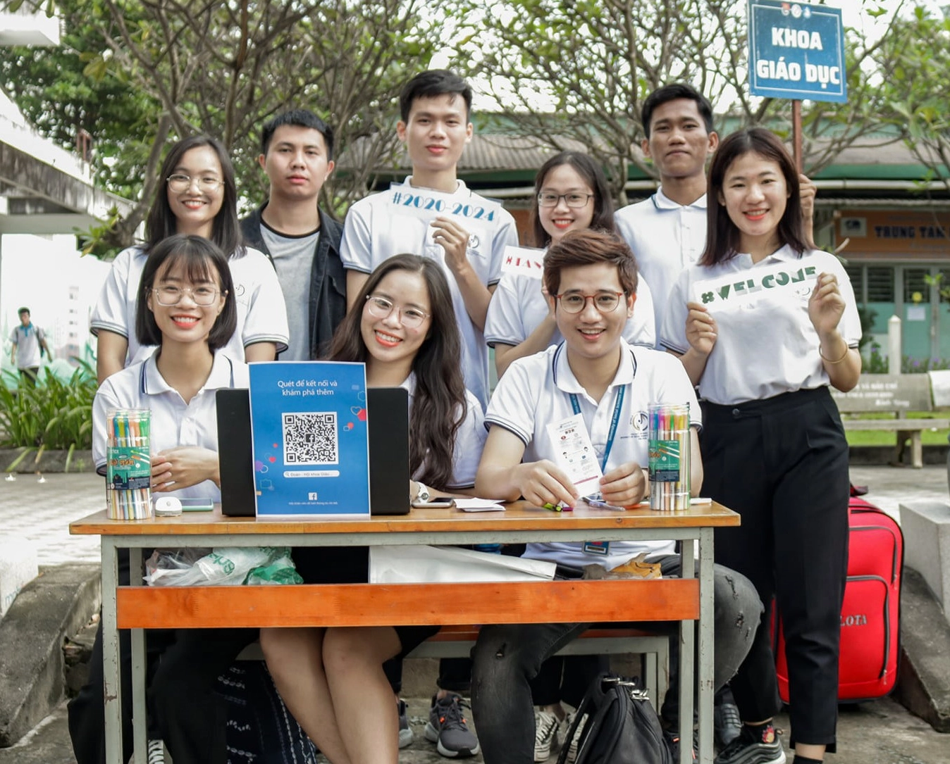 Hình ảnh sinh viên học tập chuyên Ngành Giáo dục học tại giảng đường