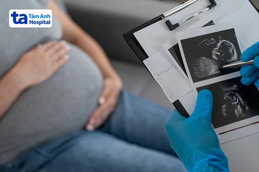 Hình ảnh thai nhi cho thấy giới tính được xác định từ trong bào thai