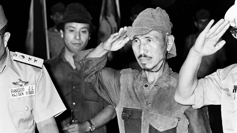 Hình ảnh về nhân vật lịch sử Hiroo Onoda xuất hiện trong các bài bình luận về Mitoma
