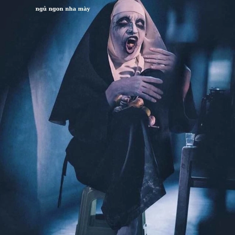 hình ma chúc ngủ ngon lúc nửa đêm meme