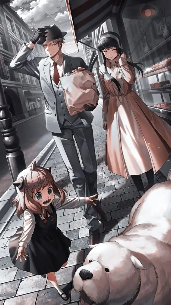 Hình nền anime nam giữa không gian dải ngân hà kỳ ảo đẹp mắt