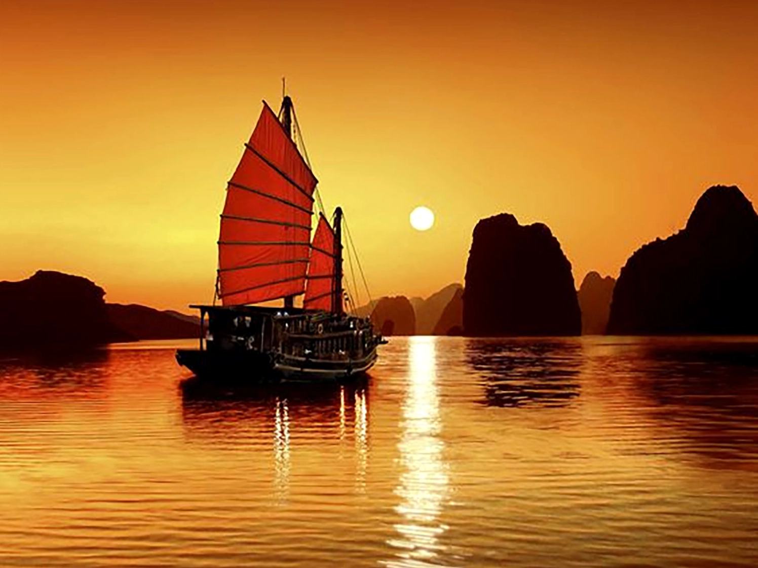 Hình nền bầu trời bình minh trên nền trời đen tối tuyệt đẹp